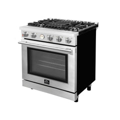 FORNO 30" Alta Qualita Pro-Style Gas Range - FFSGS6228-30S