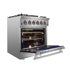 Forno 30" Gas Range with 5 Burners and Convection Oven - FFSGS6239-30