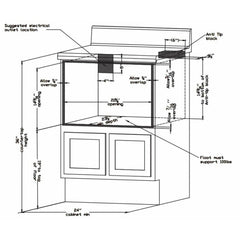 Forno 24 inch Microwave Drawer In Stainless Steel - Professional, FMWDR3000-24