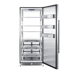 Forno 30 in. 14.6 cu.ft. Free Standing Refrigerator in Stainless Steel, FFRBI1821-30